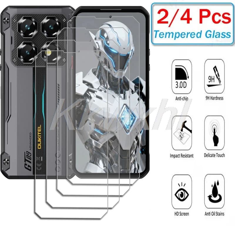 2-4PCS 9H HD Tempered Glass For OukitelWP60 OukitelWP60 WP 60 7.2" Screen Protector Cover Film