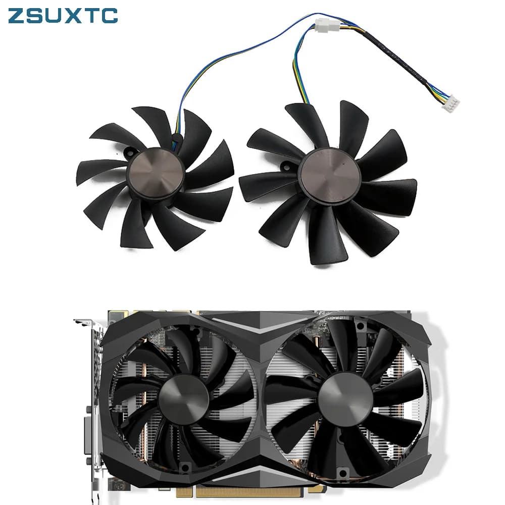Nuovo 87MM 100MM GA92S2H muslimex GTX 1080TI MINI GPU Fan, per ZOTAC GeForce GTX 1080Ti Mini 1070Ti Mini 1060 ventola di raffreddamento della scheda Video