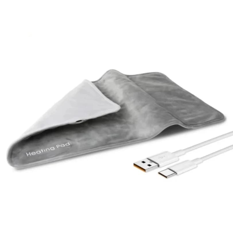 2025 USB 5V Tappetino riscaldante elettrico per crampi e sollievo dal mal di schiena Tappetino termico con cavo da 59 POLLICI Mini coperta riscaldata 19,6 * 11,8 POLLICI