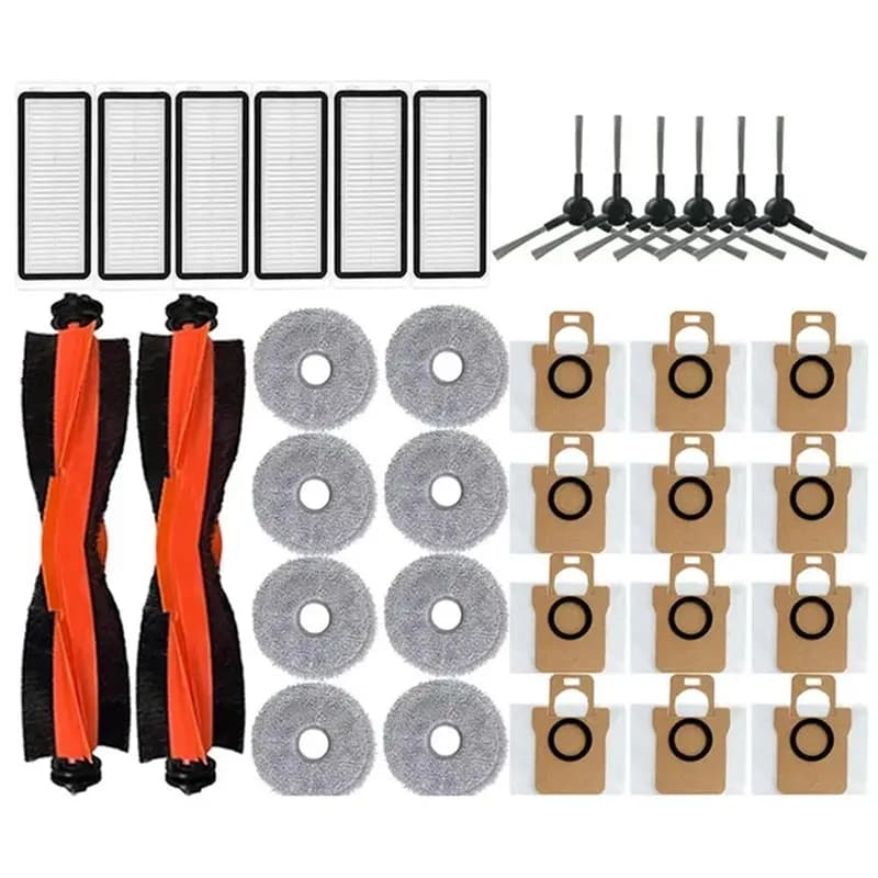 [NEW!N92R】 For Combo Robot Vacuum Vacuum Brush Dust Bag Filter Roller Mop Replacement Parts