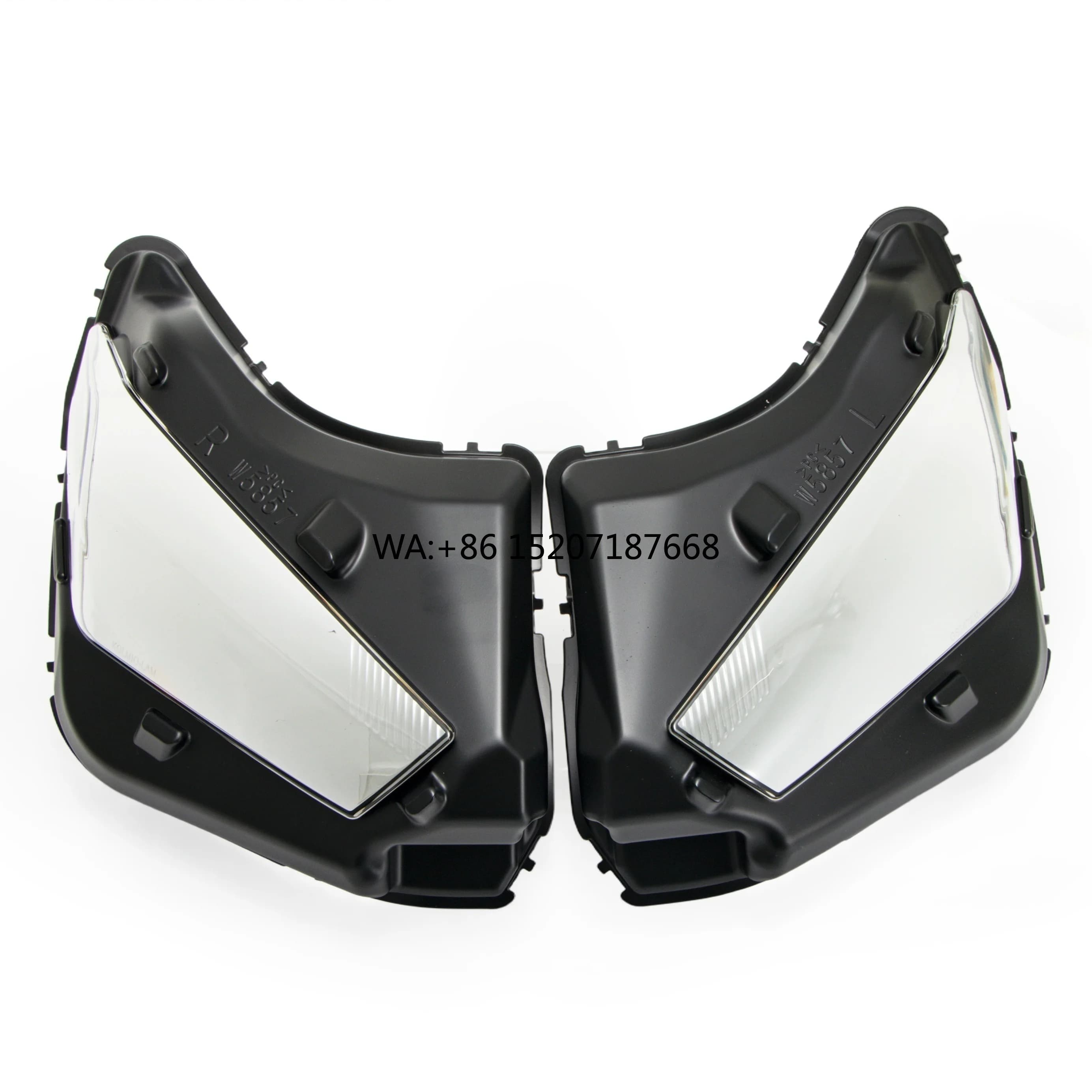 -LAM Misura per Honda X-ADV750 XADV750 Moto LED Faro Testa Della Lampada Della Luce XADV 750 2021- 2024 Faro Anteriore Copertura