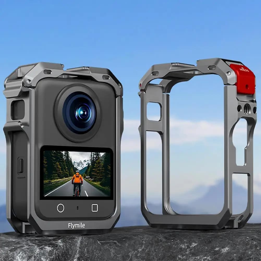 Per DJI OSMO 360 Telecamera panoramica Gabbia per conigli Telaio di protezione sicuro Copertura anticaduta per accessori per fotocamere sportive DJl