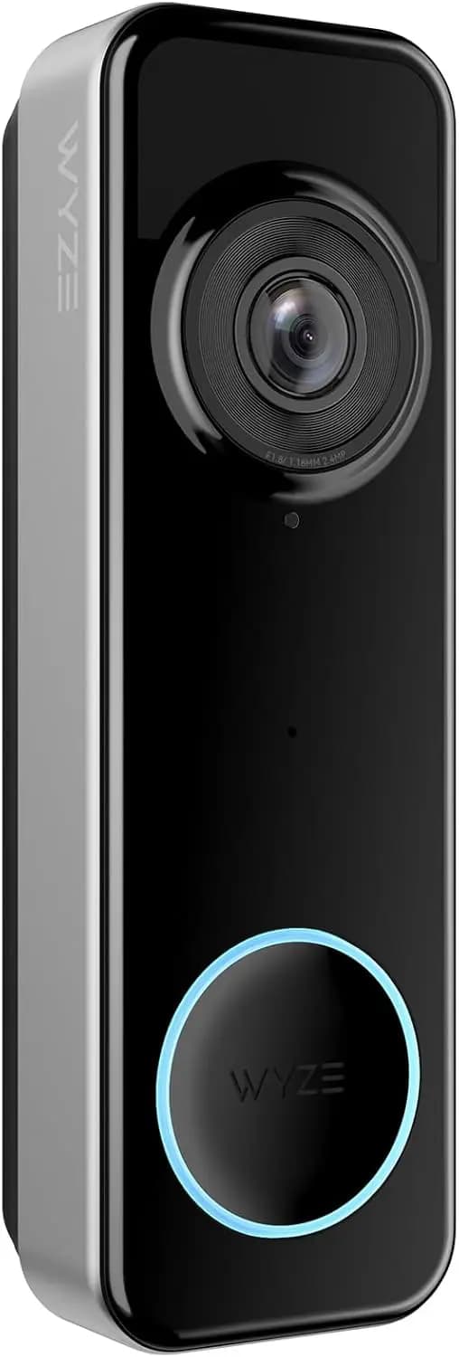 Campanello Video Wireless con Visione Notturna a Colori, Audio Bidirezionale, Rilevamento Persone/Veicoli/Consegne, Facile Installazione