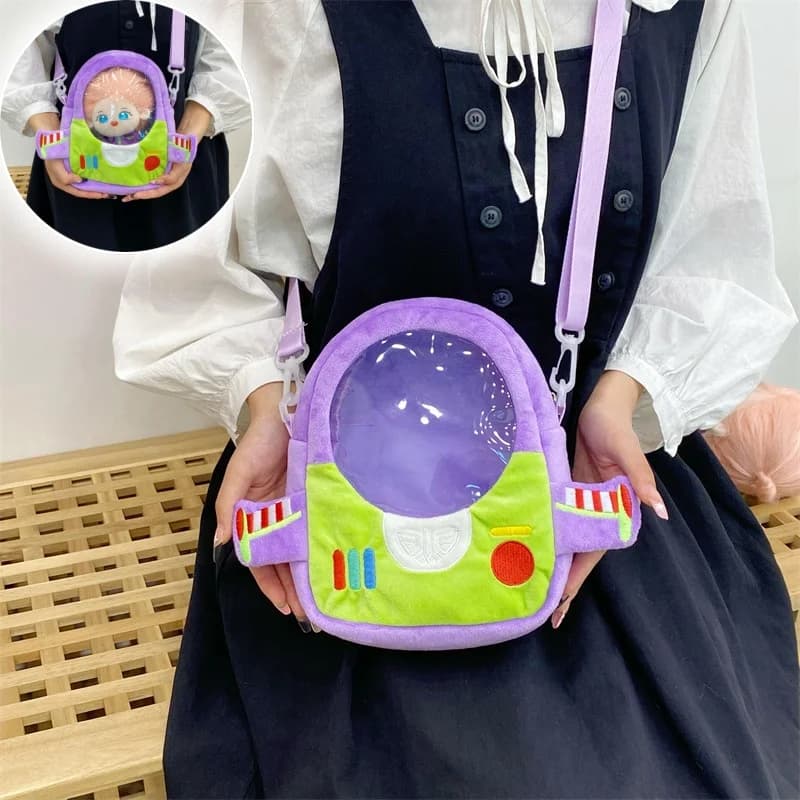 New Toy Story Buzz Lightyear Bag Anime Cartoon Bag Suitable For Doll Display Bags Action Figures Anime Figure Ornaments