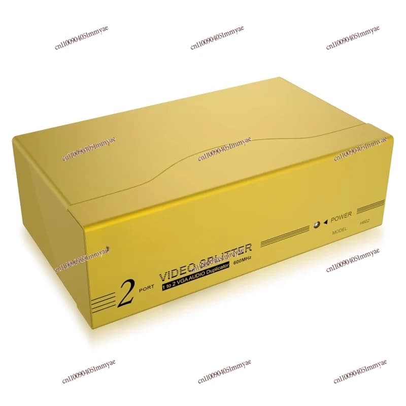 Splitter audio a 2 punti 8 Splitter di frequenza per proiettore per monitor portatile ad alta definizione 1 punto 2 in 2 out 1 in 8 out H602 H608