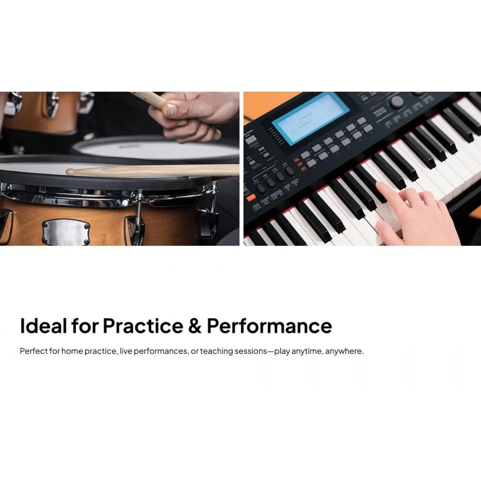 Pedale per Batteria Arrotolabile, Accessori per Strumenti Musicali, Pad Universale per Pratica, Parti per Supporto Piatti, Pedale Antiscivolo Portatile per Principianti