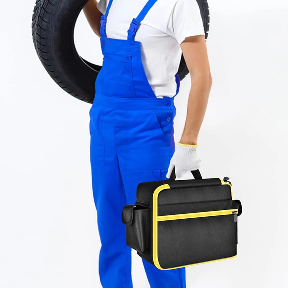 Borsa da trasporto antipolvere per compressore d'aria, custodia portaoggetti per utensili senza fili, organizer per gonfiatore pneumatici Dewalt 20V MAX DCC020IB