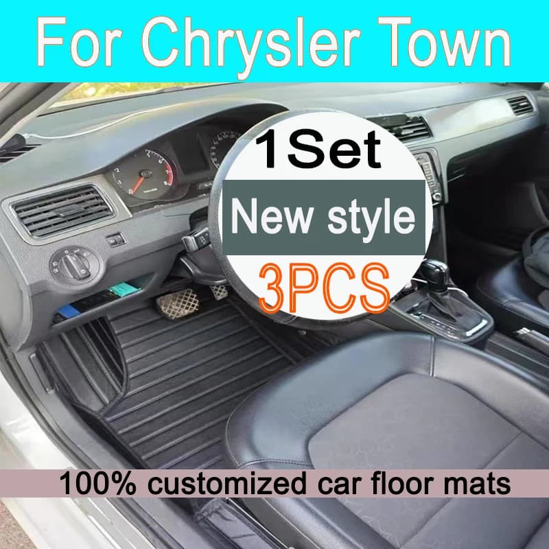 Car Mat for Chrysler Town & Country 7 places 2013 ~ 2016 Waterproof Protective Mat Car Back Luggage Mat Car Accessories