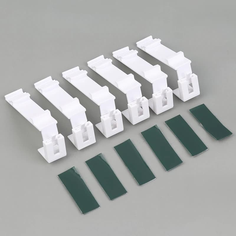 2/4Pcs Roller Blind Lengthen Adjustable Bracket Fixing Accessories Curtain Holder Clamp Repair Replacement