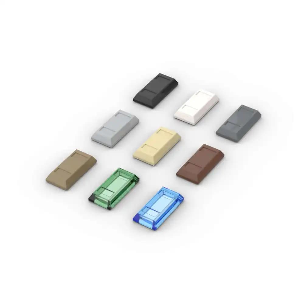 MOC 10 pz Puzzle particella 99563 1x2 utensile lingotto Bar Board Building Blocks piastra mattoni giocattoli educativi bambini Dropshipping