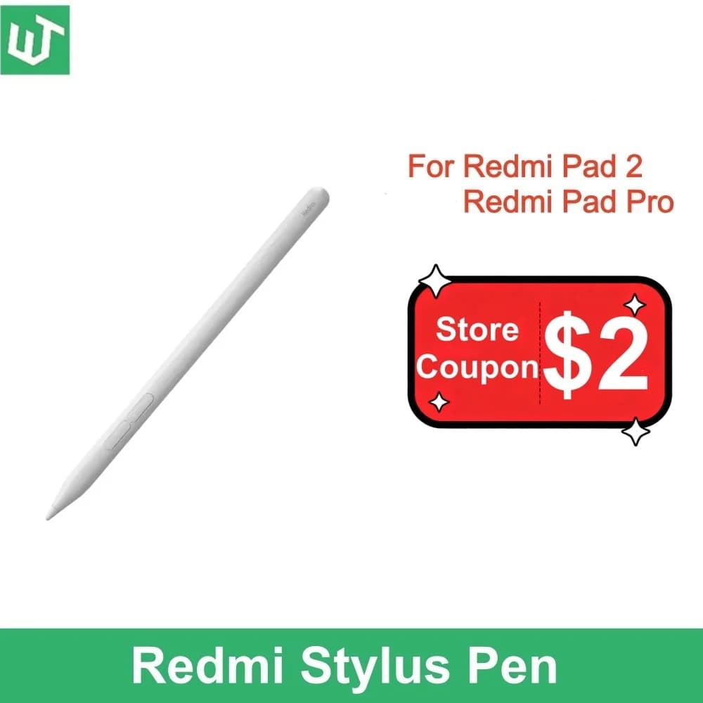 Penna stilo originale Xiaomi Redmi per Redmi Pad Pro Redmi Pad 2 Tablet 4096 livello 240Hz Disegna scrittura Tablet Xiaomi Smart Pen