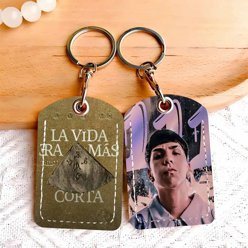 Rapper Milo J Porta carte Portachiavi Portachiavi Serratura per porta Custodia protettiva per accesso per regalo di sicurezza
