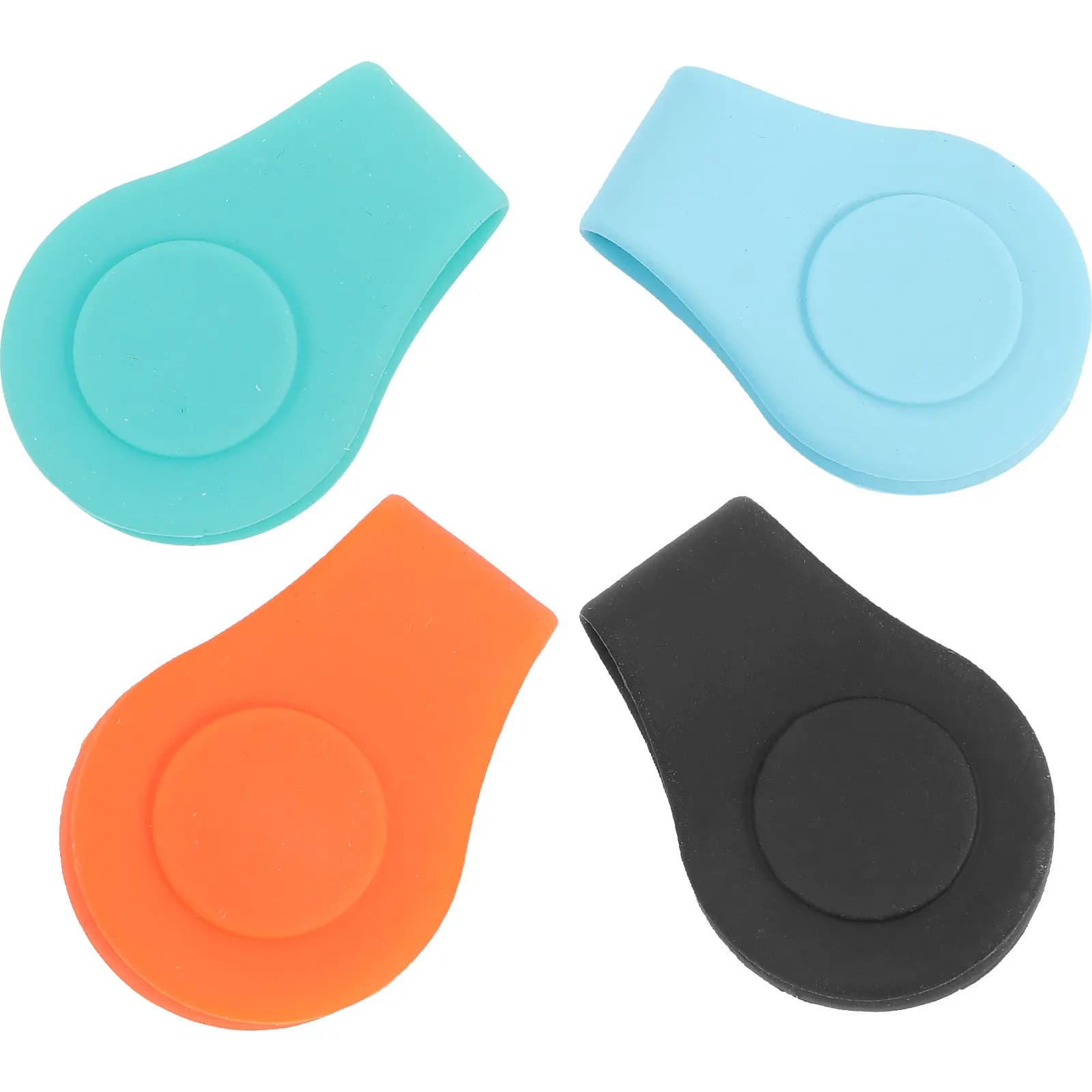 4 Pezzi Clip Magnetici per Cappello da Golf, Marcatori di Palline Piccoli e Portatili, Accessori Durevoli per Golf per Uomini e Donne