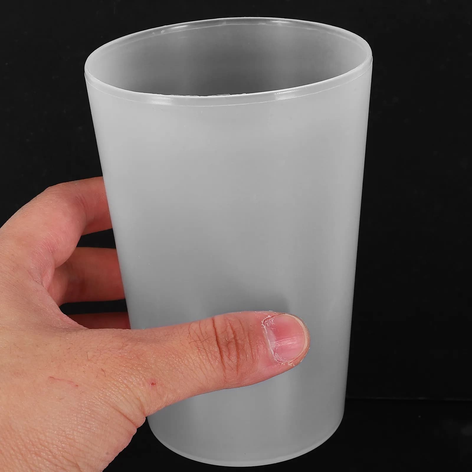 Set di 10 Bicchieri Riutilizzabili per Spazzolini, Contenitori Multiuso in Plastica per Bagno, Viaggio, Collutorio e Organizzazione Dentifricio