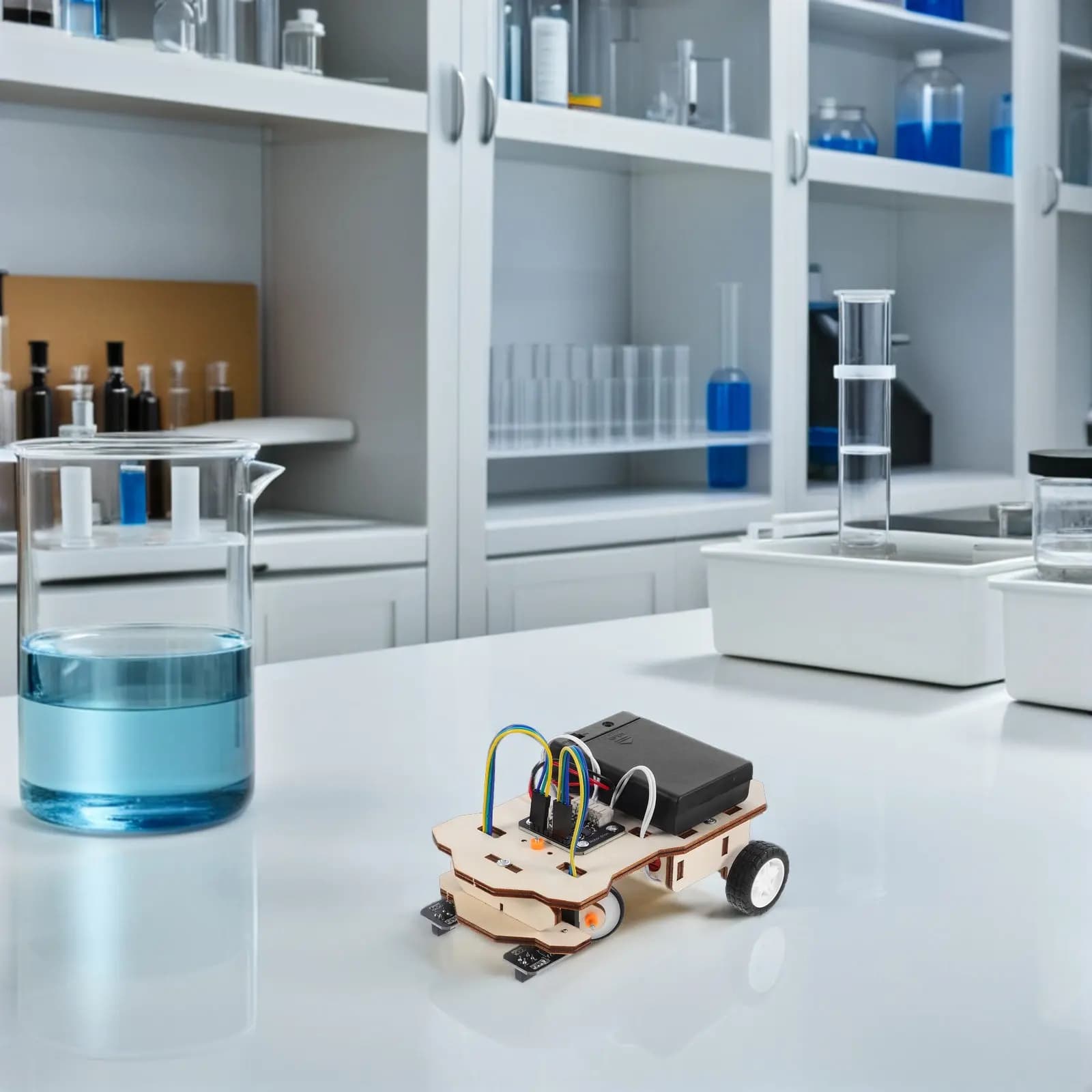 Kit Auto Elettrica Telecomandata Fai-da-te per Bambini: Costruisci il Tuo Veicolo RC per Esperimenti Scientifici Educativi in Famiglia