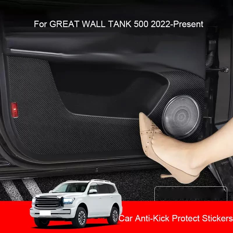 Car B-Pillar Anti-Calcio Protect Pad For Large Wall SERBATOIO 500 2022-Present Anti-Sporco Anti-Frame Resistant Accessories