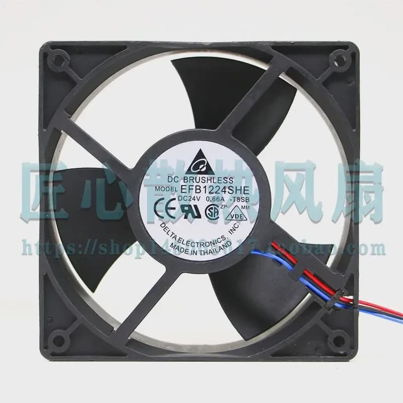 Original Delta EFB1224SHE-T8SB-FOO 24V 0.66A Emerson CT Inverter for 12038 Fan