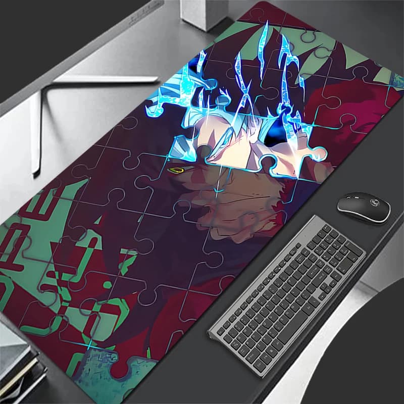 Tappetino per Mouse Popolare per Giocatori E-sports, Accessori da Gaming, Tappetino DBZ Dragon Ball, Tappetino per Tastiera da Scrivania, Tappetino per Computer e Laptop da Ufficio