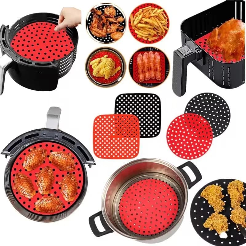 Airware Air Cooler Silicone Mat, Heat Resistant, Kitchen Accessories, Round or Square Shape, Home Towel