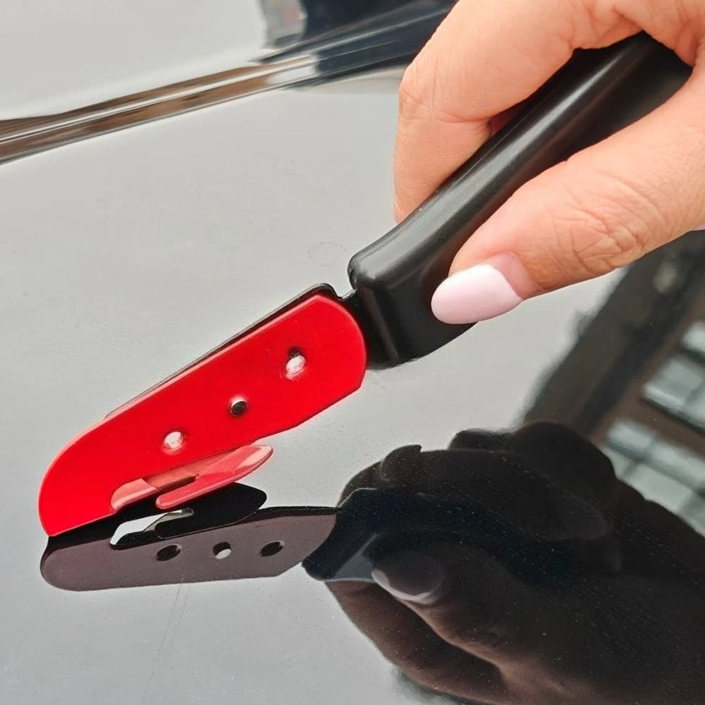 Taglierina per Carta da Parati ALIWRAP, Coltello per Taglio Vinile, Adesivi, Pellicole per Auto e Finestre