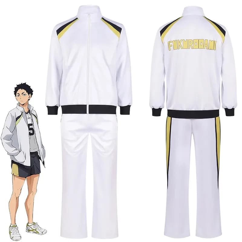Anime Haikyuu Cosplay Haikyuu costumi Cosplay Karasuno Aoba Johsai Shiratorizawa Nekoma uniforme maglie da pallavolo Cos Unisex