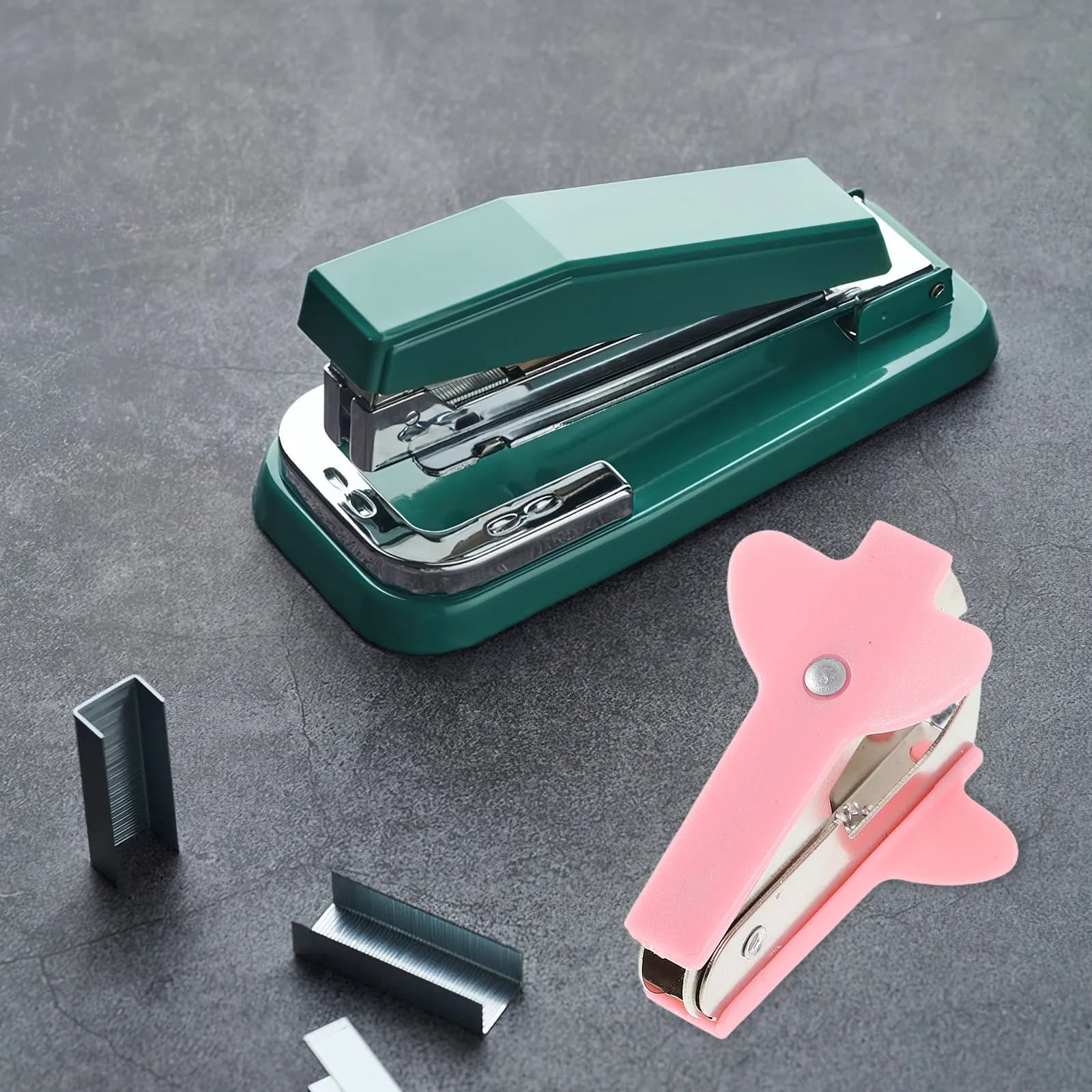 Set di 3 Mini Smacchiatrici Divertenti, Design Macaron, Compakte, per Studenti e Professionisti, Smacchiatrice da Scrivania Portatile per Ufficio