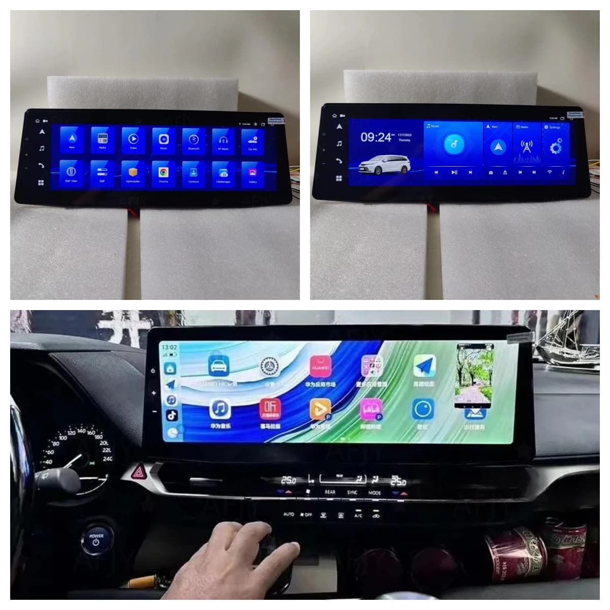 15.9inch 3K Screen Android 14 For Toyota Sienna Gravia 2022-2025 Carplay Stereo Car Radio Multimedia Video Player GPS Navigation