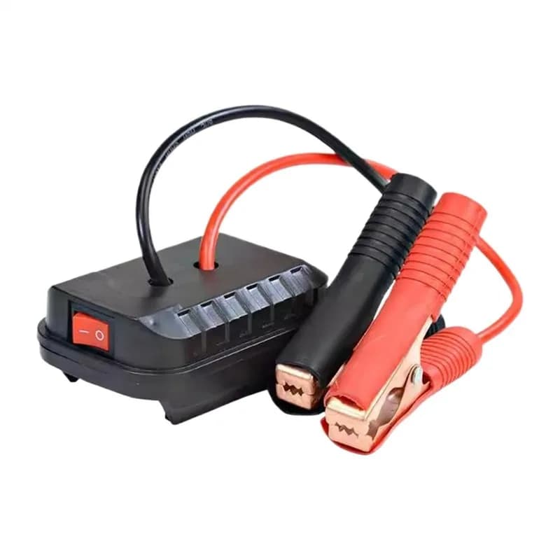 Avviatore portatile per auto, booster batteria automatico sicuro, caricabatteria per veicolo per camion, campeggio, attività all'aperto, camper