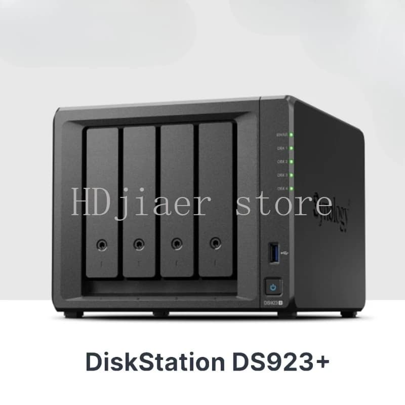 DiskStation Server di archiviazione cloud di rete Gestione dati per uffici domestici per piccole imprese Synology DS923+PLUS 4G NAS a 4 alloggiamenti