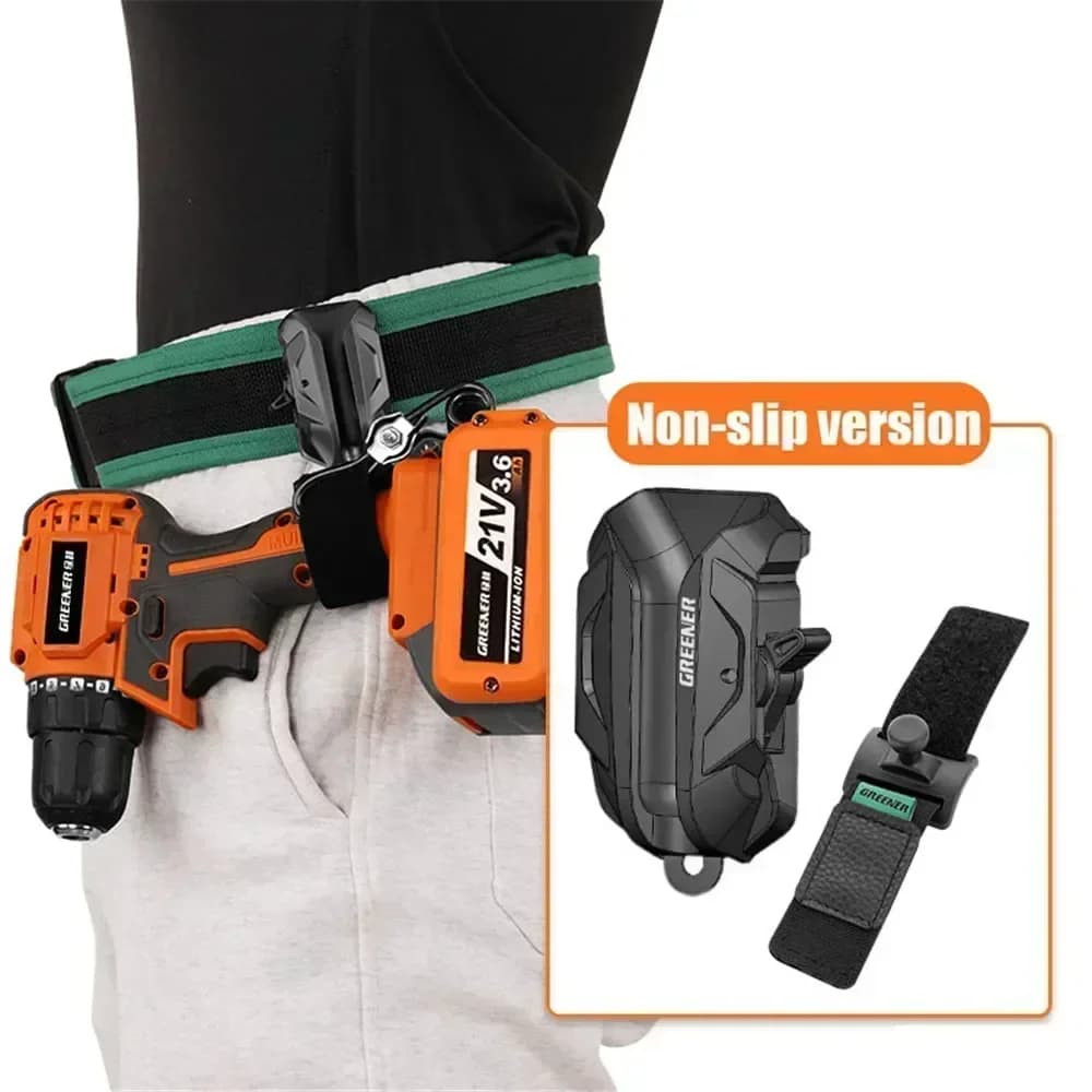 2024 Tool Organizer Kit For Wearable Belt Housing for Drill Metal Accessories Organizer Tool for Fishing Gear