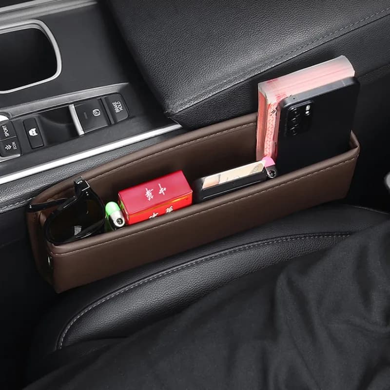 Per Mercedes Benz Classe C W205 C63 C180 C200 C300 S205 2014 ~ 2021 Seggiolino Auto Gap Laterale di Riempimento Scatola di Immagazzinaggio Organizer Caso Accessori