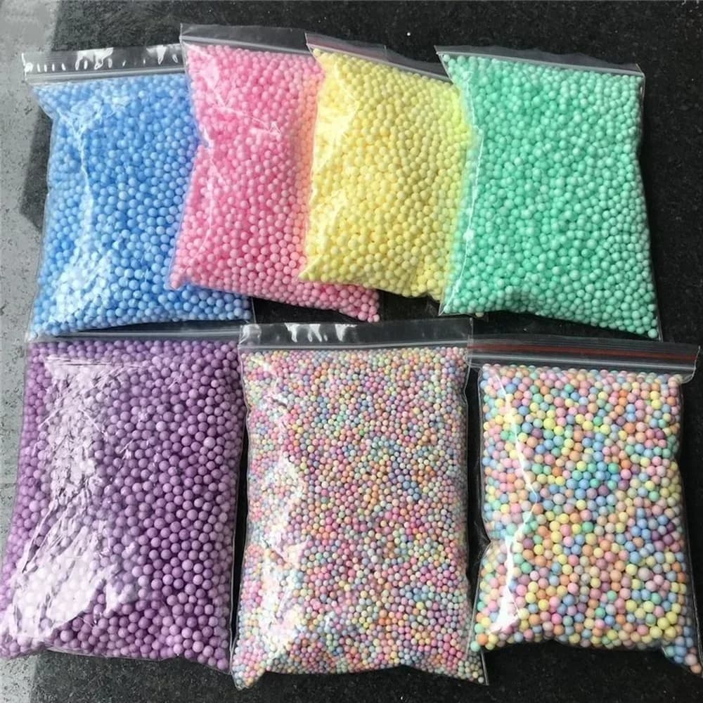 14000 pieces of polystyrene filler balls polystyrene bottle diy mud snow accessories small pearls of foam for gift box balloon decoration