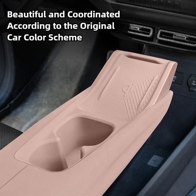 2026 New For BYD SEAGULL Dolphin MINI 2023 2024 Central Console Silicone Wireless Charger Pad Interior Modification Accessories