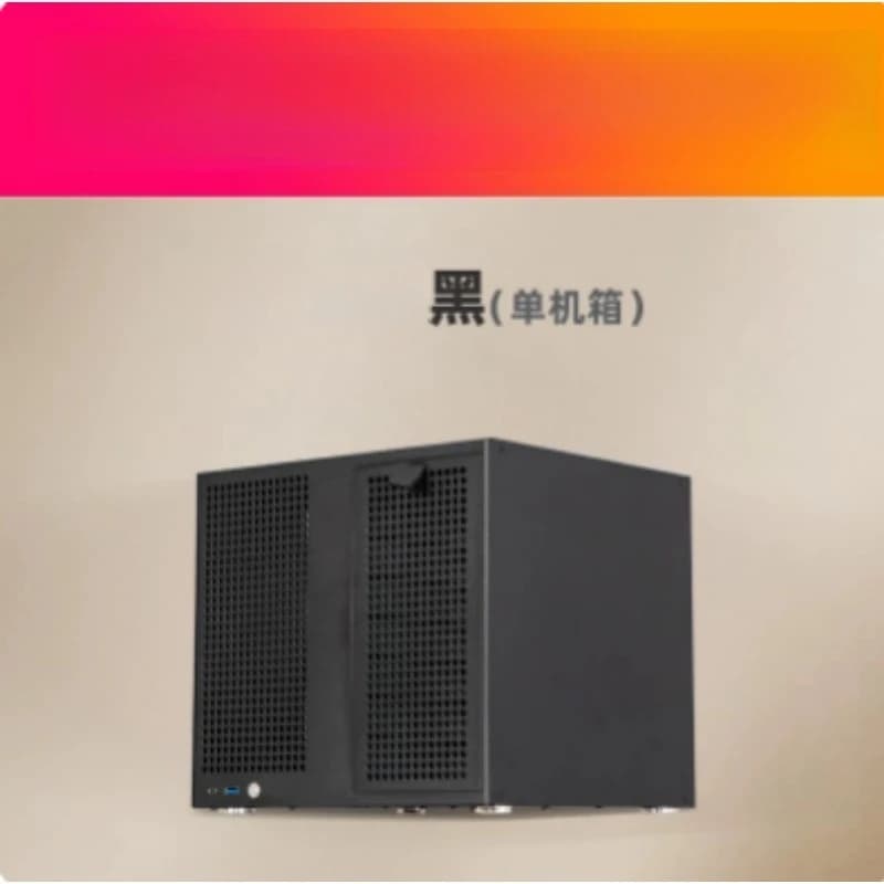 Chassis NAS a 8 alloggiamenti per schede madri MATX/ATX, alimentatore ATX, PCIe full-height, chassis server per archiviazione domestica