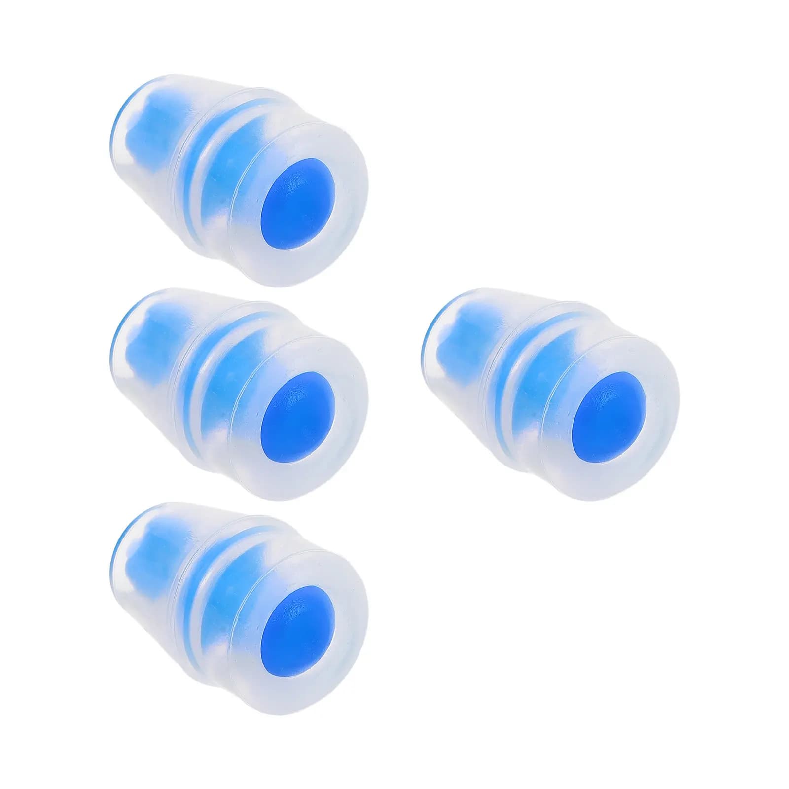 4Pcs Bite Valve for Hydration Pack Leakproof Silicone Replacement Mouthpiece for Water Bladder Outdoor Cycling Running Hiking