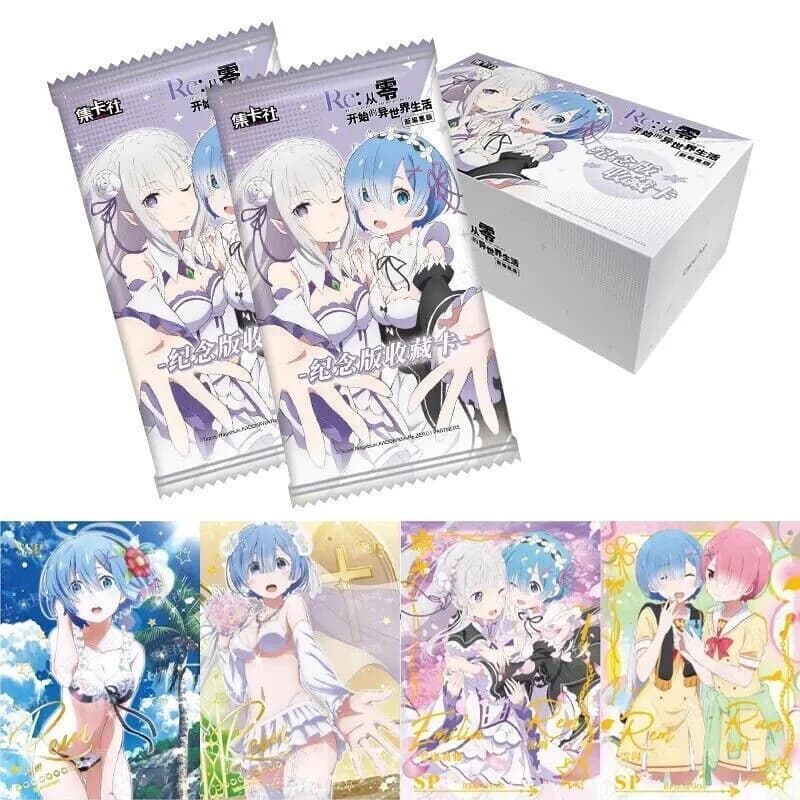 Zero Starting Life in Another World Booster Box Cardfun Re TCG Carta da collezione limitata Gioco giocattolo per bambini
