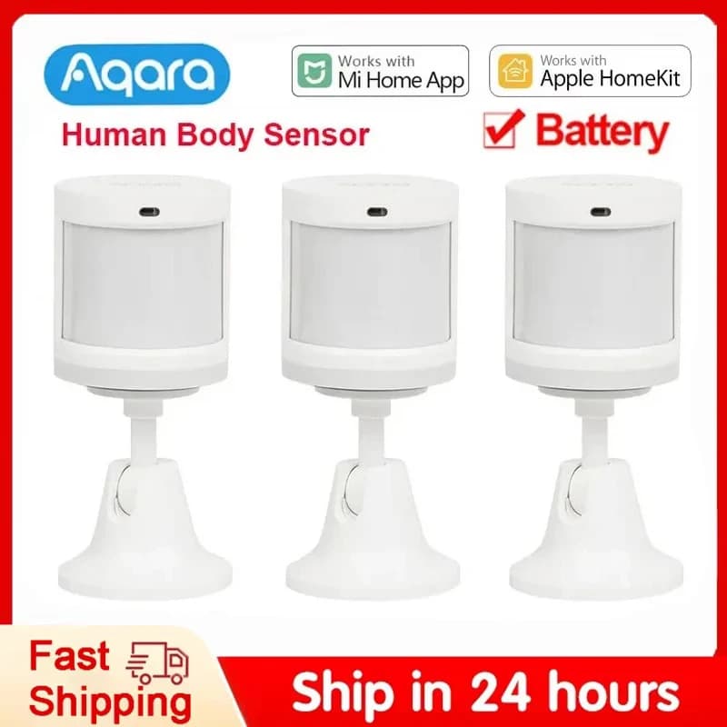 Aqara Sensore di movimento Sensore intelligente del corpo umano Movimento del corpo Wireless ZigBee Wifi Gateway Hub Smart Home per Mijia MiHome Homekit