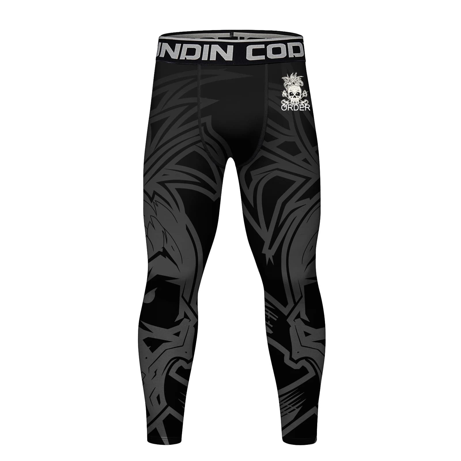 Cody Lundin High Quality Black Leggings For Men Gym Brazilian Grappling Sports Training Trouse Mixed Martial Arts Tracksuit Pant