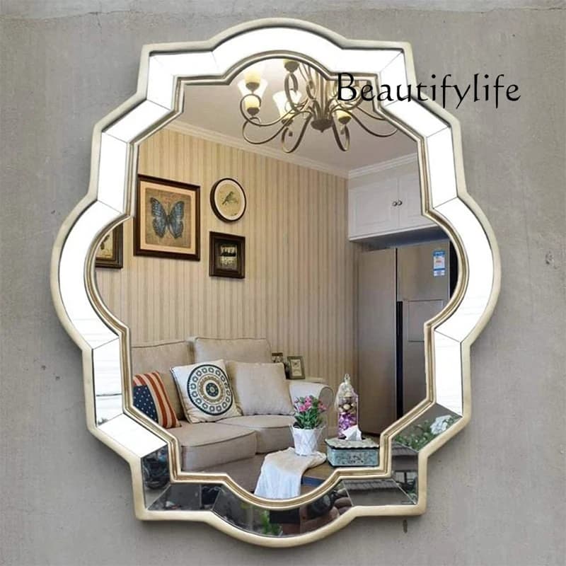 Specchio da bagno nordico Lavabo per la casa dell'hotel Lavabo Specchio da toeletta a parete