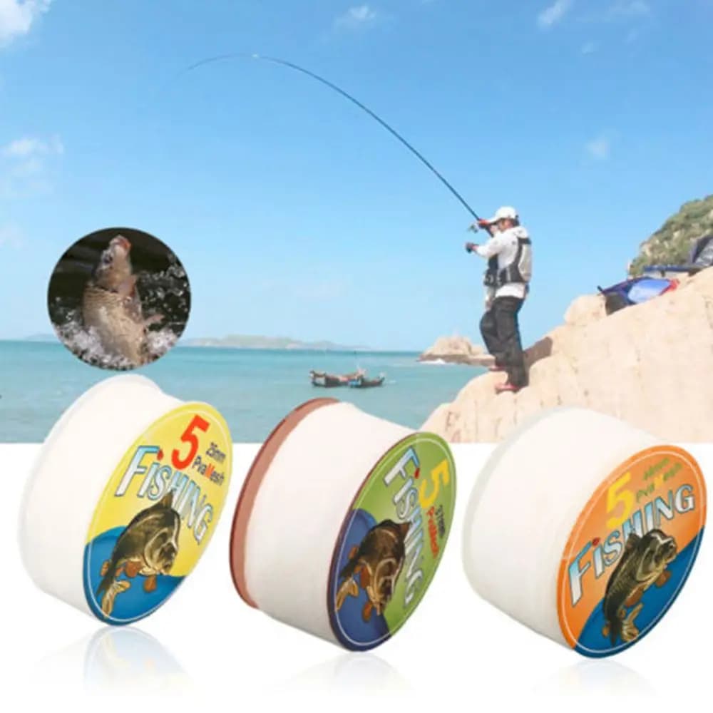 5M PVA diametro 25/37/44mm pesca rete solubile in acqua rete di dissoluzione dell'acqua carpa borsa per esche da pesca grossa accessori per la pesca
