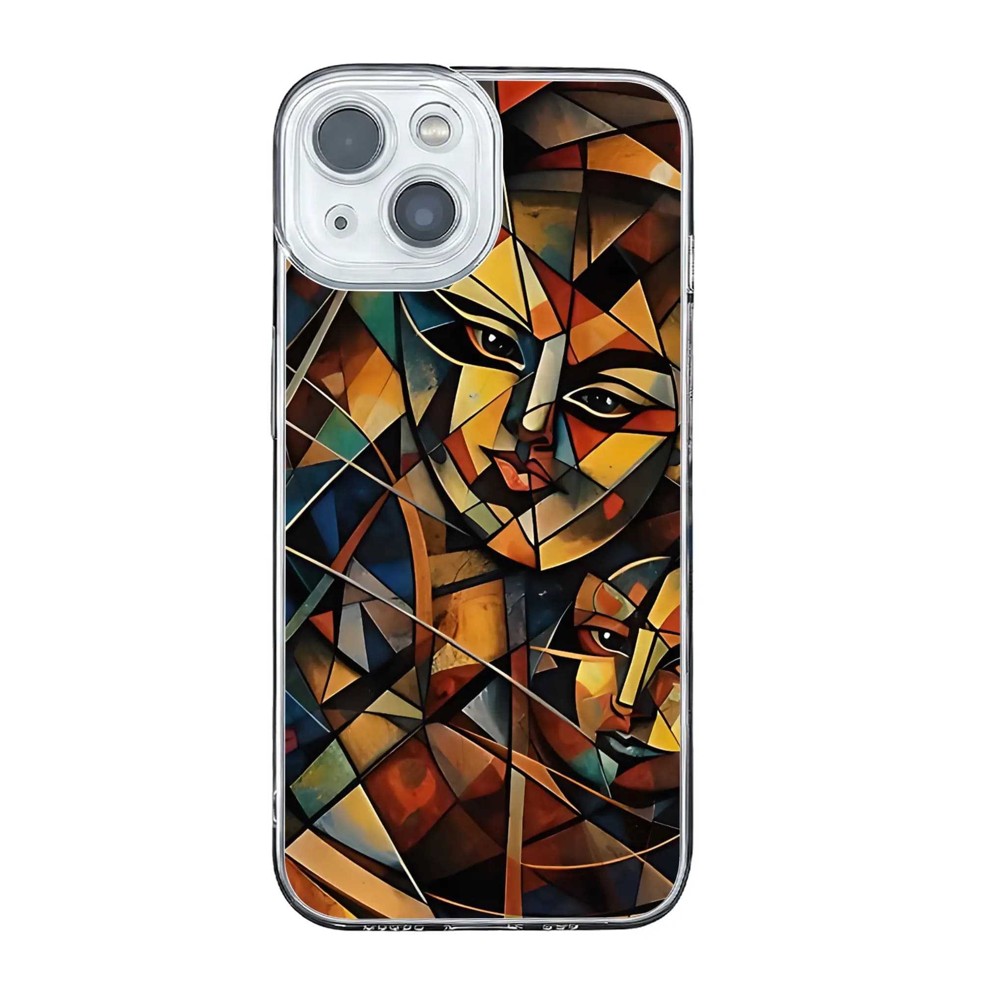 Cover anti-collisione Spinning Faces per iPhone 17 16 15 14 13 12 11 Pro Max