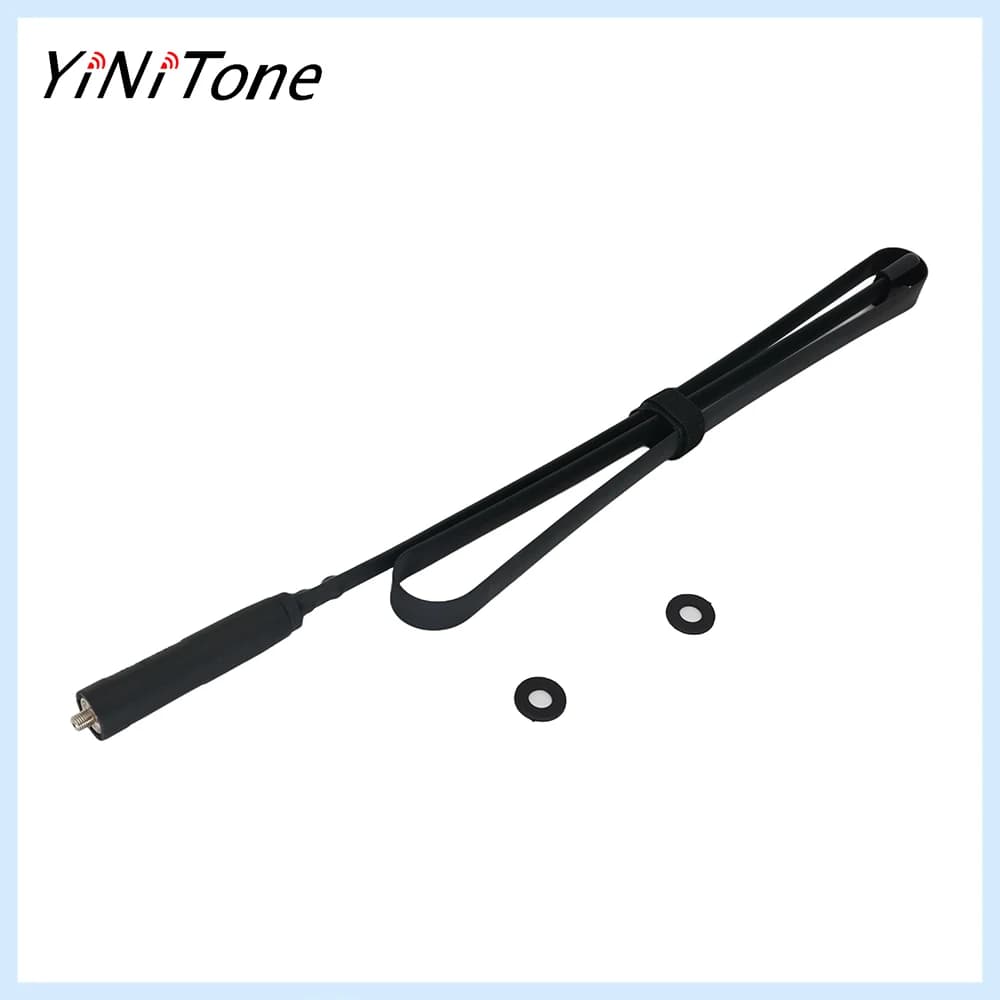 Antenna pieghevole CS 108cm Dual Band VHF/UHF per campeggio all'aperto, compatibile con walkie-talkie Motorola GP88 CP200 GP328 GP1280 EP450 HT1250