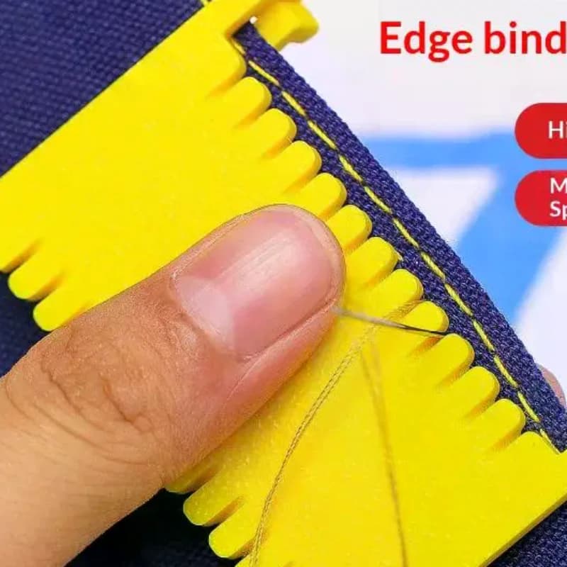 2pcs Seam Guide Clip On Sewing Edge Guide Needle Gauge Portable Measuring Tool For Beginners Quilting Crafting Hemming Edge DIY