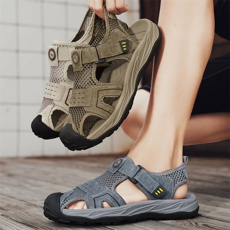 Summer Men's New Outdoor Large Size Men's Beach Sports Sandals