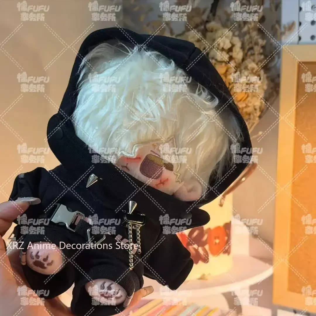 Nuovo 20 cm Identity V Andrew Kreiss Peluche di cotone Cosplay Peluche ripiene Figura carina Burattino Prop Regalo di compleanno