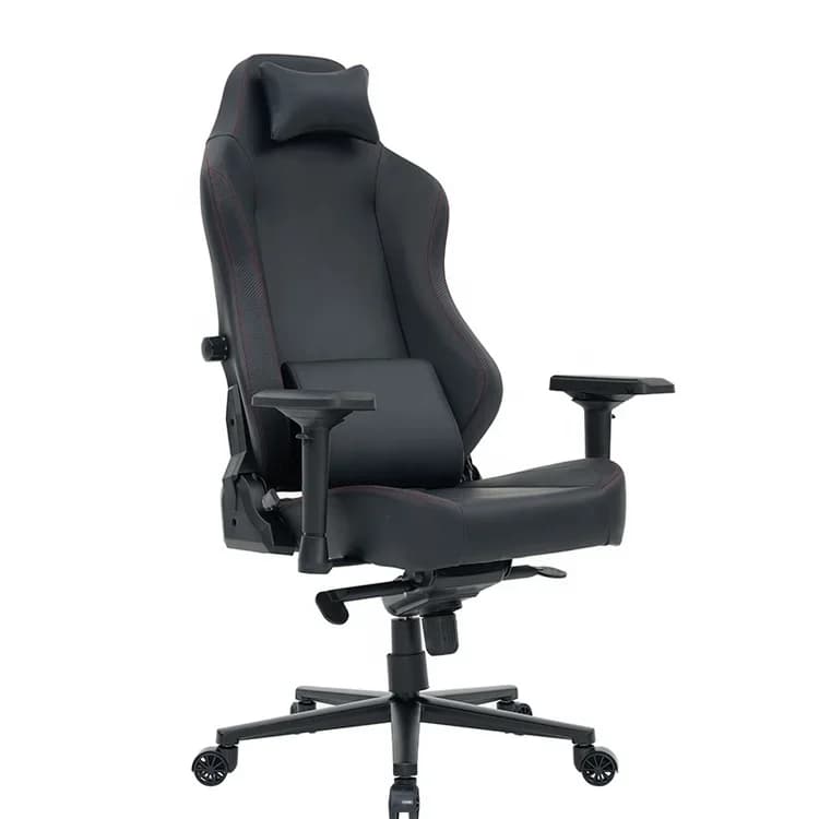 # Sedia da gioco per adulti in schiuma PU con poltrona reclinabile a vibrazione Gamer Cadeira De con cuscino magnetico e supporto lombare regolabile #