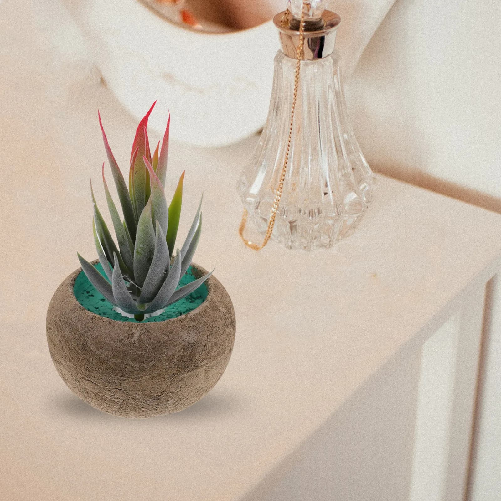 Set di 18 Piante Succulente Artificiali Senza Vaso, Realistiche, per Decorazioni Fai-da-Te, Soggiorno, Cucina, Libreria