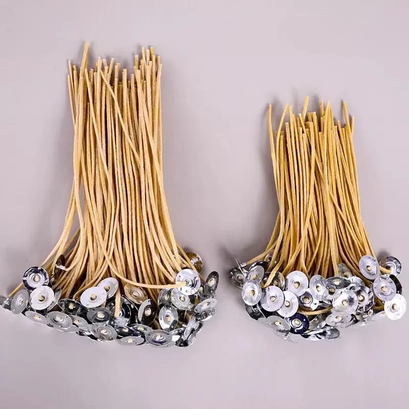 500pcs Beeswax Candle Wicks Pre-Waxed for Candle Making