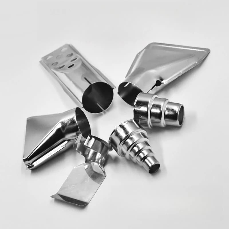 Ugello per pistola termica nordica di fascia alta Testa di spruzzo resistente alla ruggine ad alta temperatura Strumenti per pistola termica industriale in acciaio inossidabile FYTC