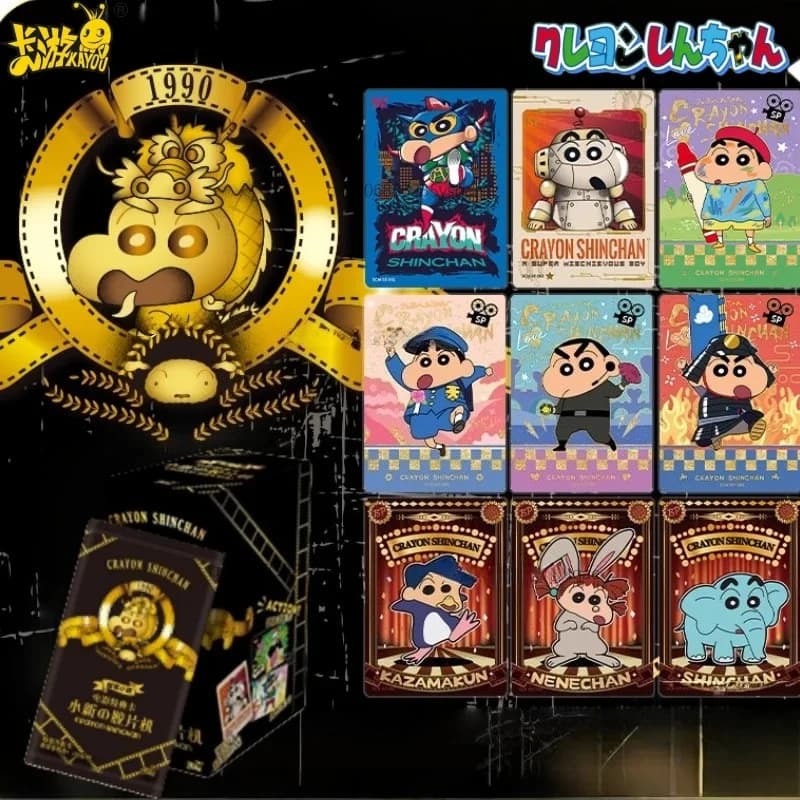 KAYOU Originale Crayon Shin-chan: Serie a Tema Animazione Filmstrip, Carte da Collezione, Giocattolo Periferico Nohara Shinsuke, Regalo